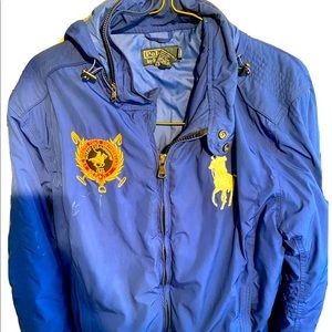 Mens L Polo Ralph Lauren full-zip Rain Snow Jacket